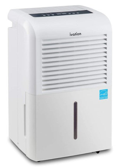 Ivation 4,500 Sq Ft Smart Wi-Fi Energy Star Dehumidifier with App, Continuous Drain Hose Connector, Programmable Humidity, 2.25 Gal Reservoir for Medium and Large Rooms (4,500 Sq Ft) (6810350911671)